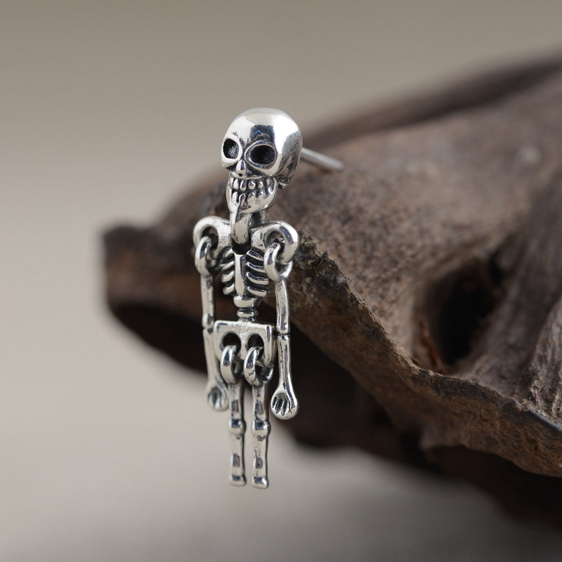 Skeleton Stud Earrings