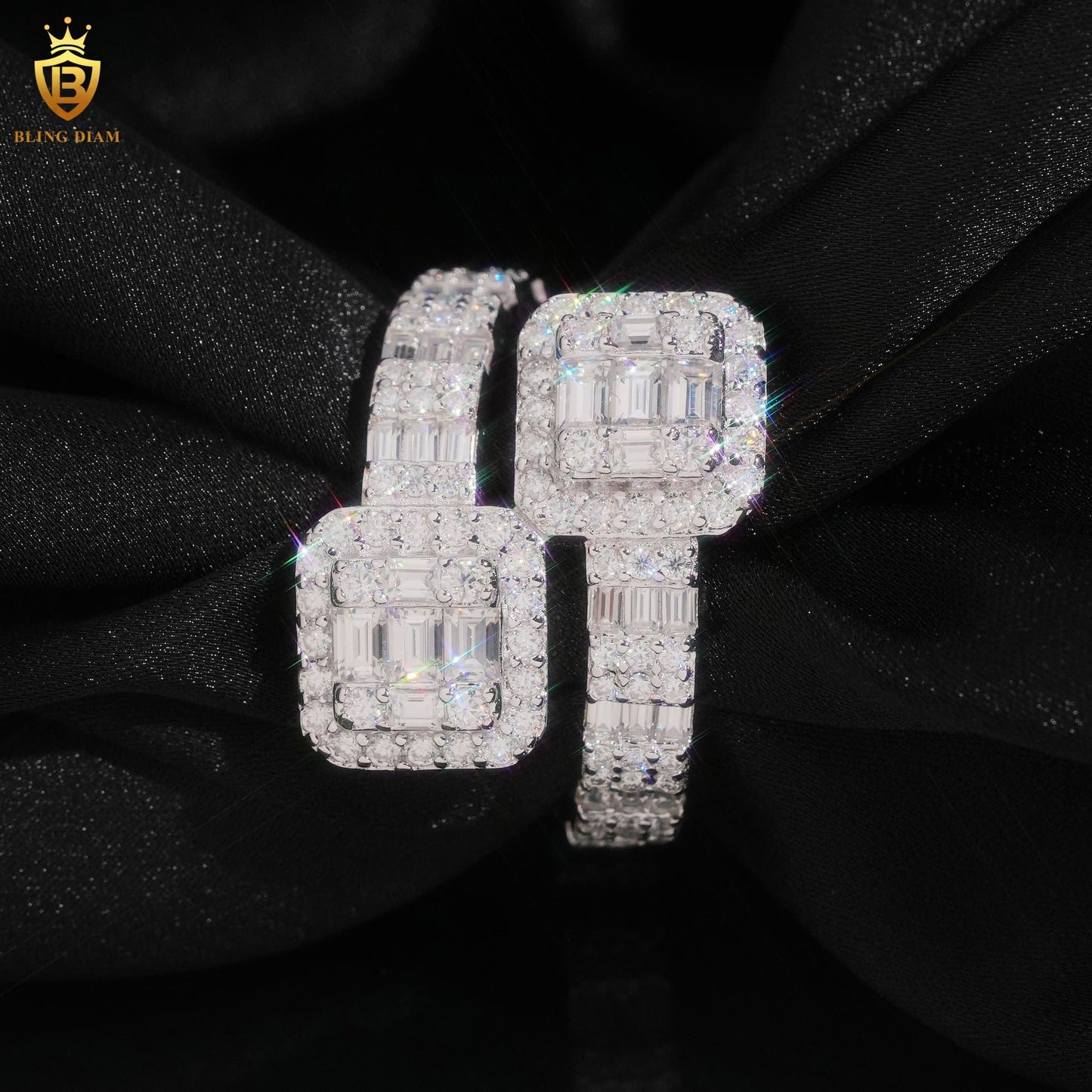Moissanite ring