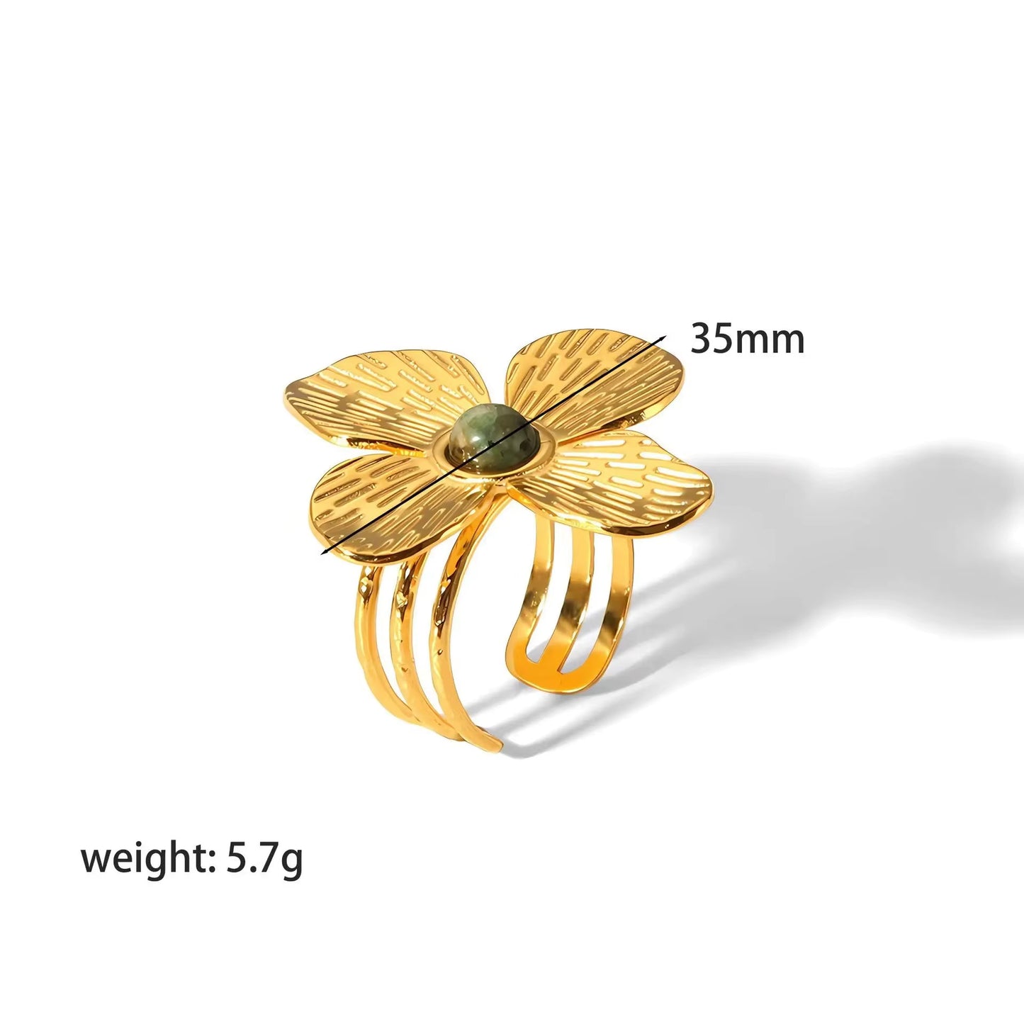 Elegant Butterfly Flower Stud Earrings