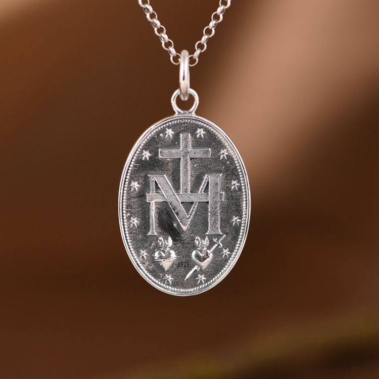 Virgin Mary Necklace
