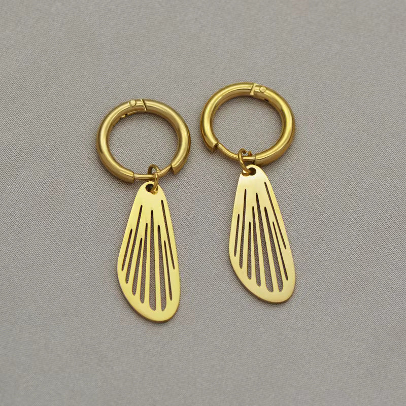 Geometric Hoop Earrings