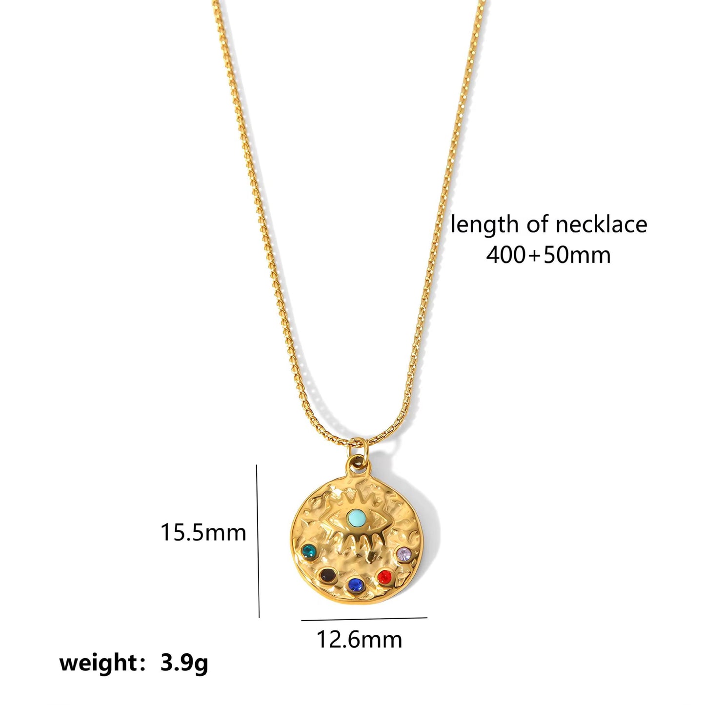 Gold Cosmos Necklace