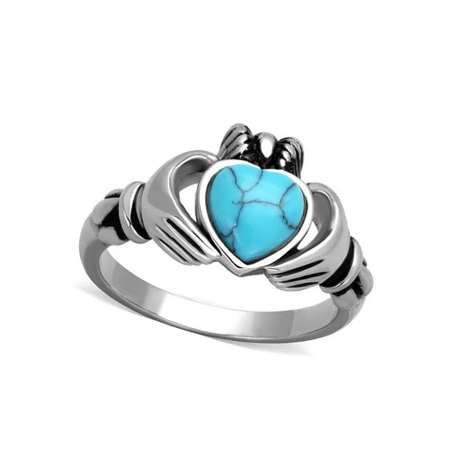 Silver Claddagh Ring