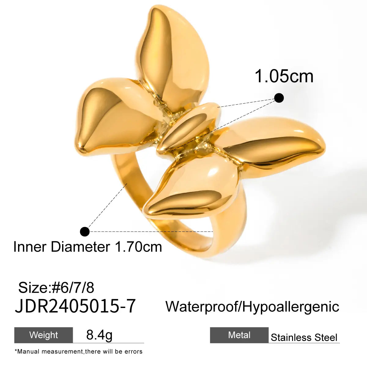 Butterfly Bow Ring