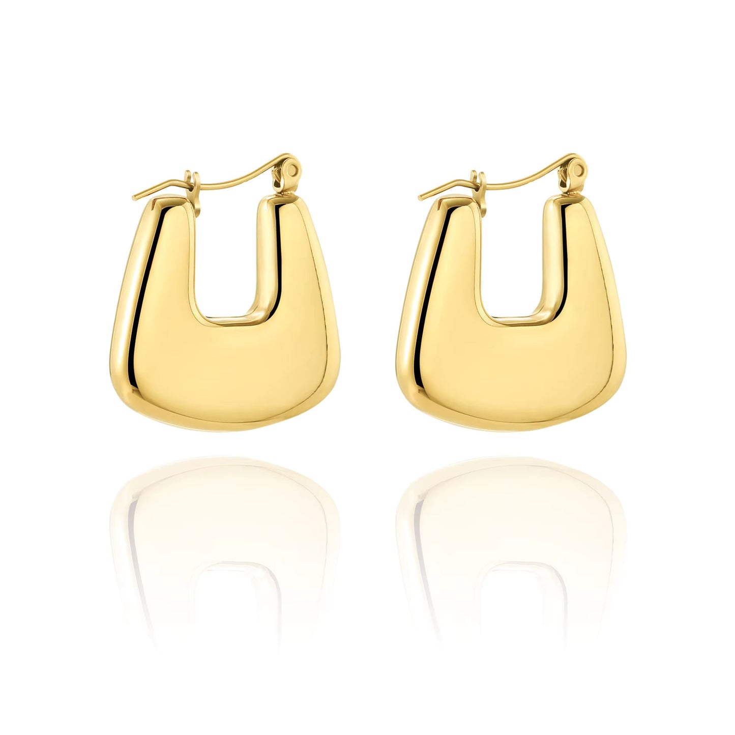 Hoops Geometric Earrings
