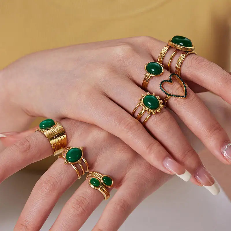 Gold Heart Ring