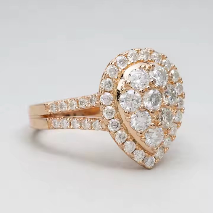 Vvs Moissanite Ring