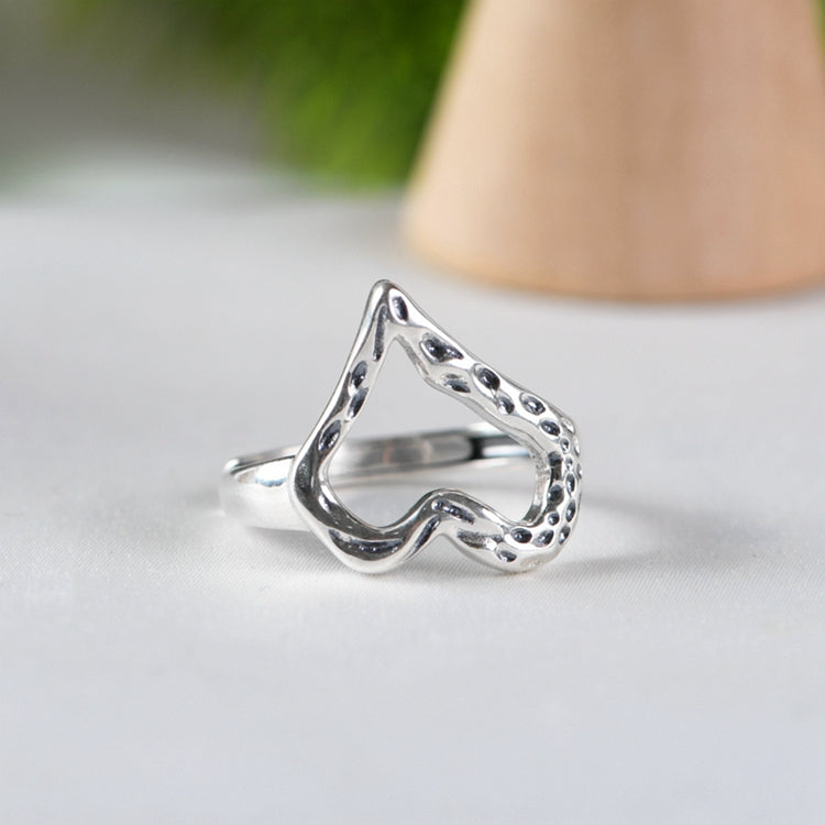 Hammer Heart Ring