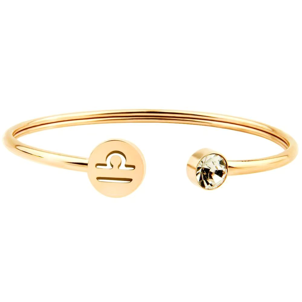 Crystal Zodiac Cuff