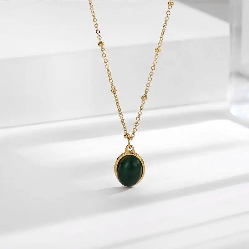 Polished Opal Necklace