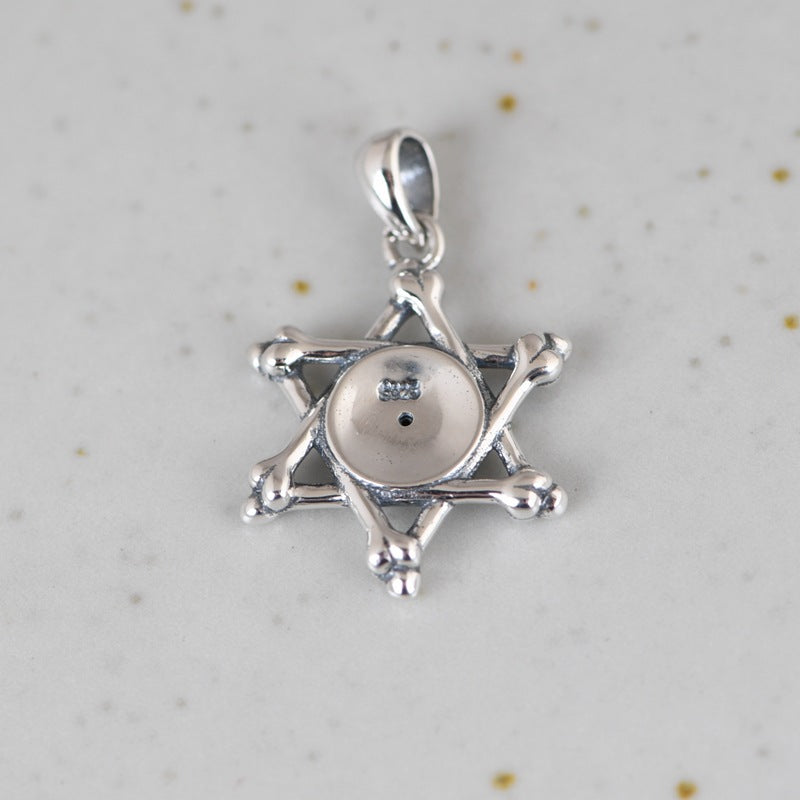 Bone Eye Pattern Necklace
