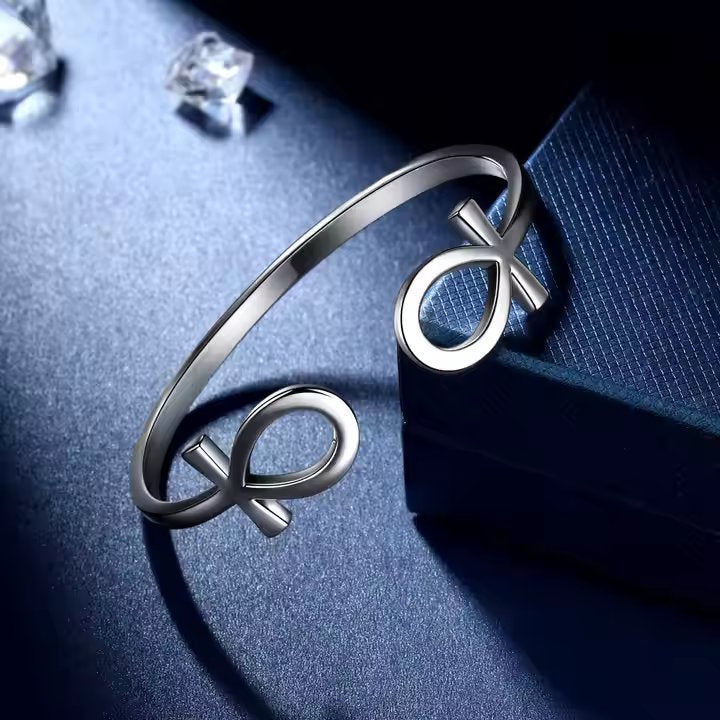 Double Ankh Cuff