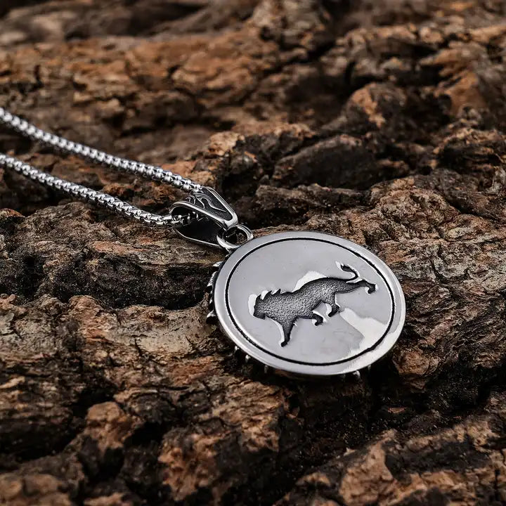 Stainless Steel Lion Pendant