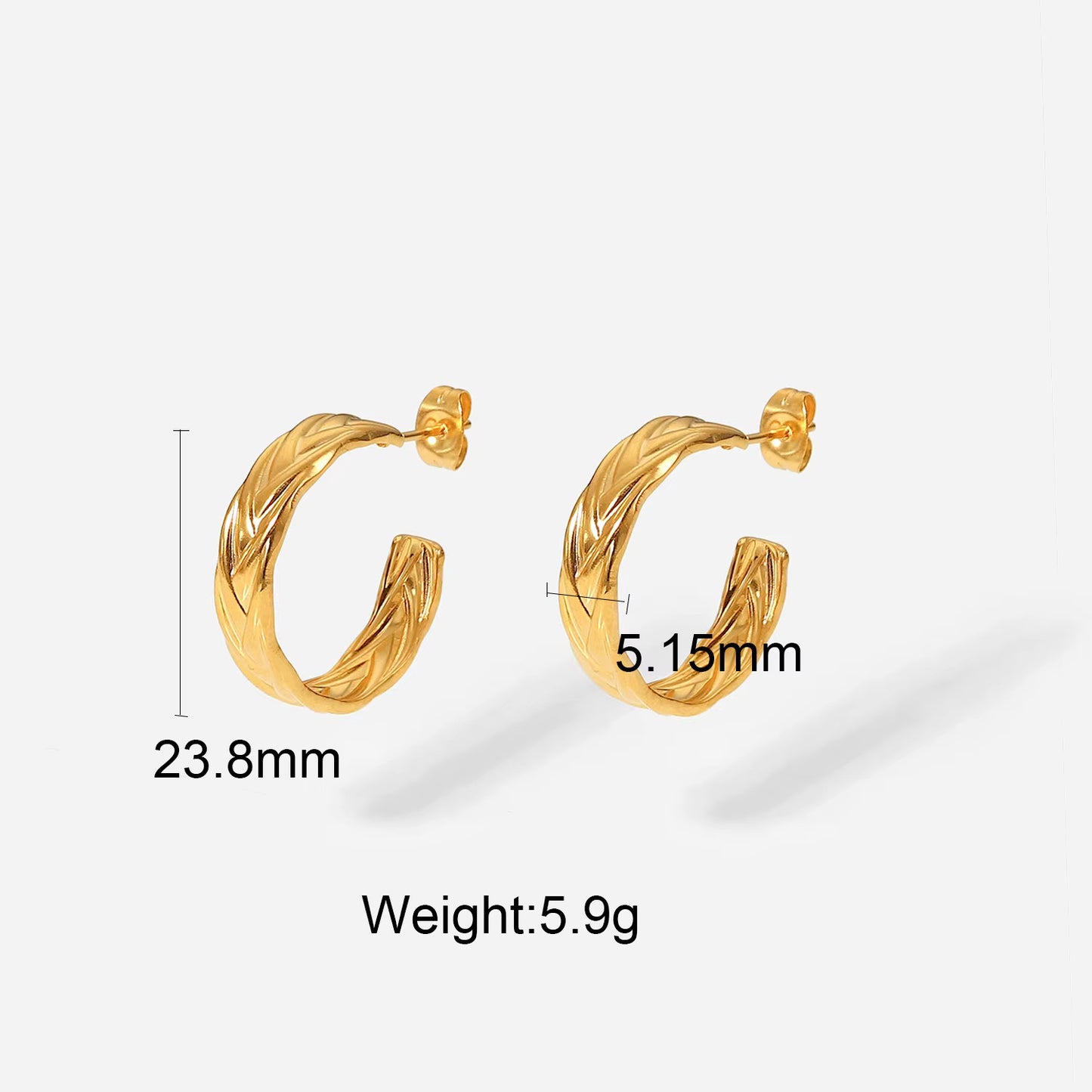 Exaggerated Geometric Earrings