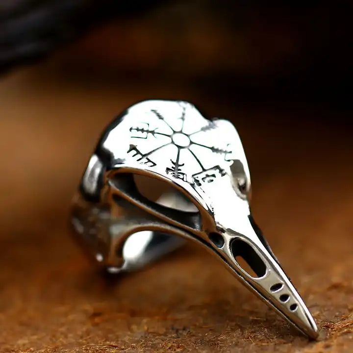 Raven Rune Ring