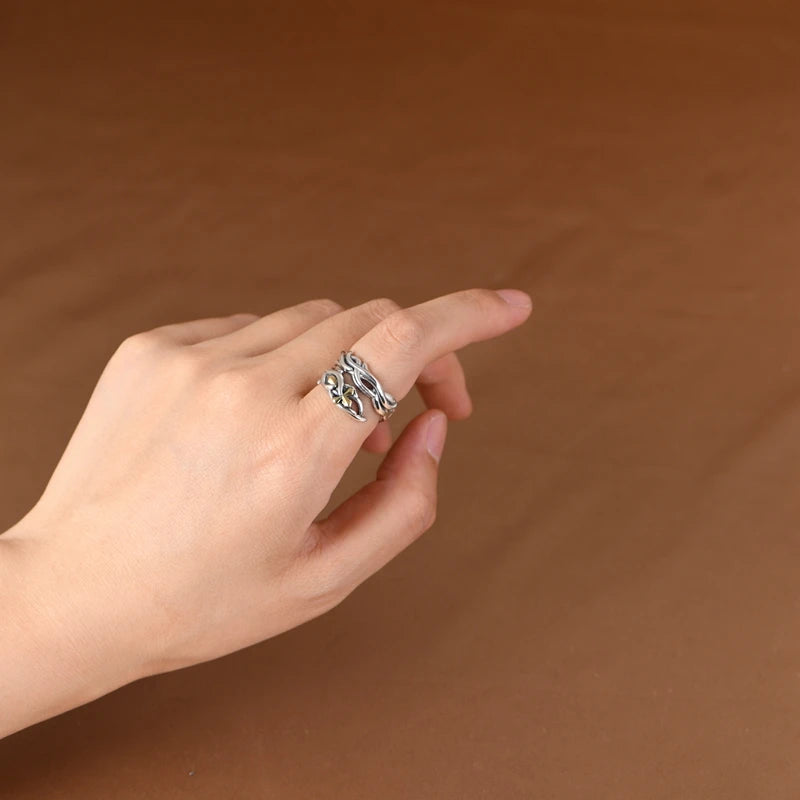Sterling Cross Ring