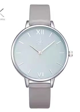 Grey and Light Blue Watch