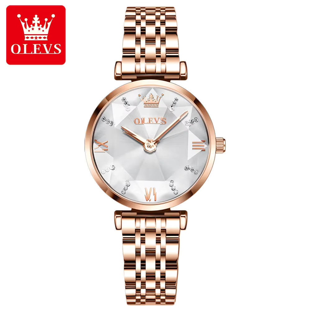 Rose Gold and Turquoise Watch