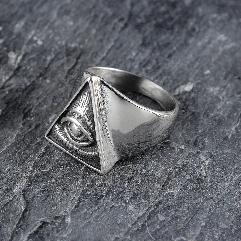 Masonic Eye Of Providence Ring