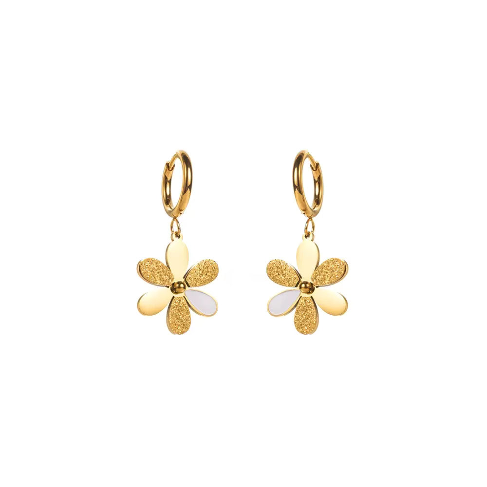 Geometric Pendant Earrings