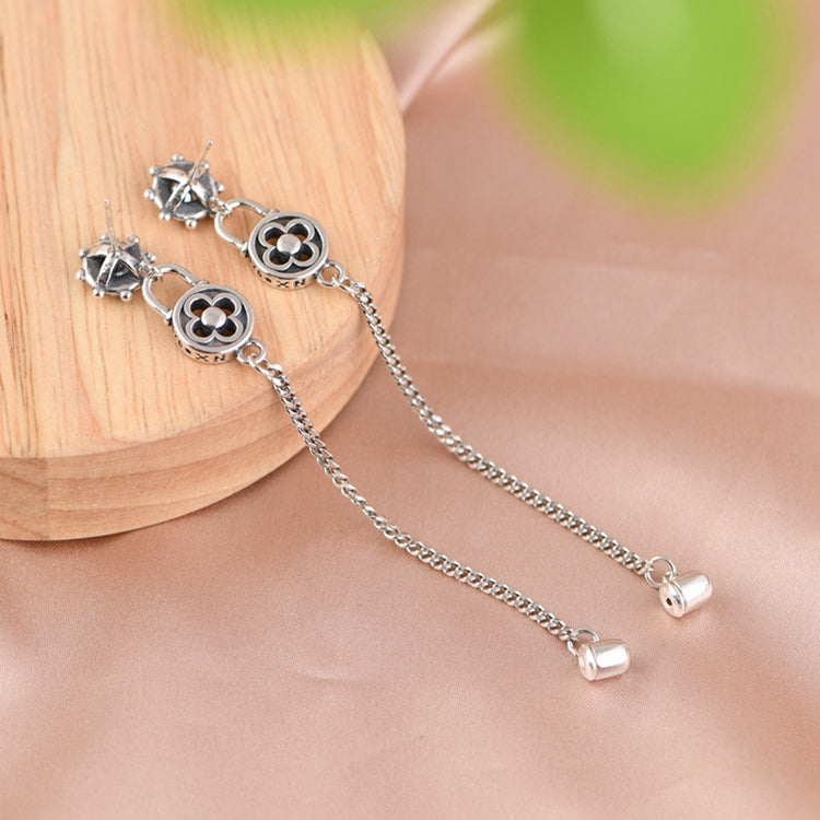 Chain Set with Zircon Earrings