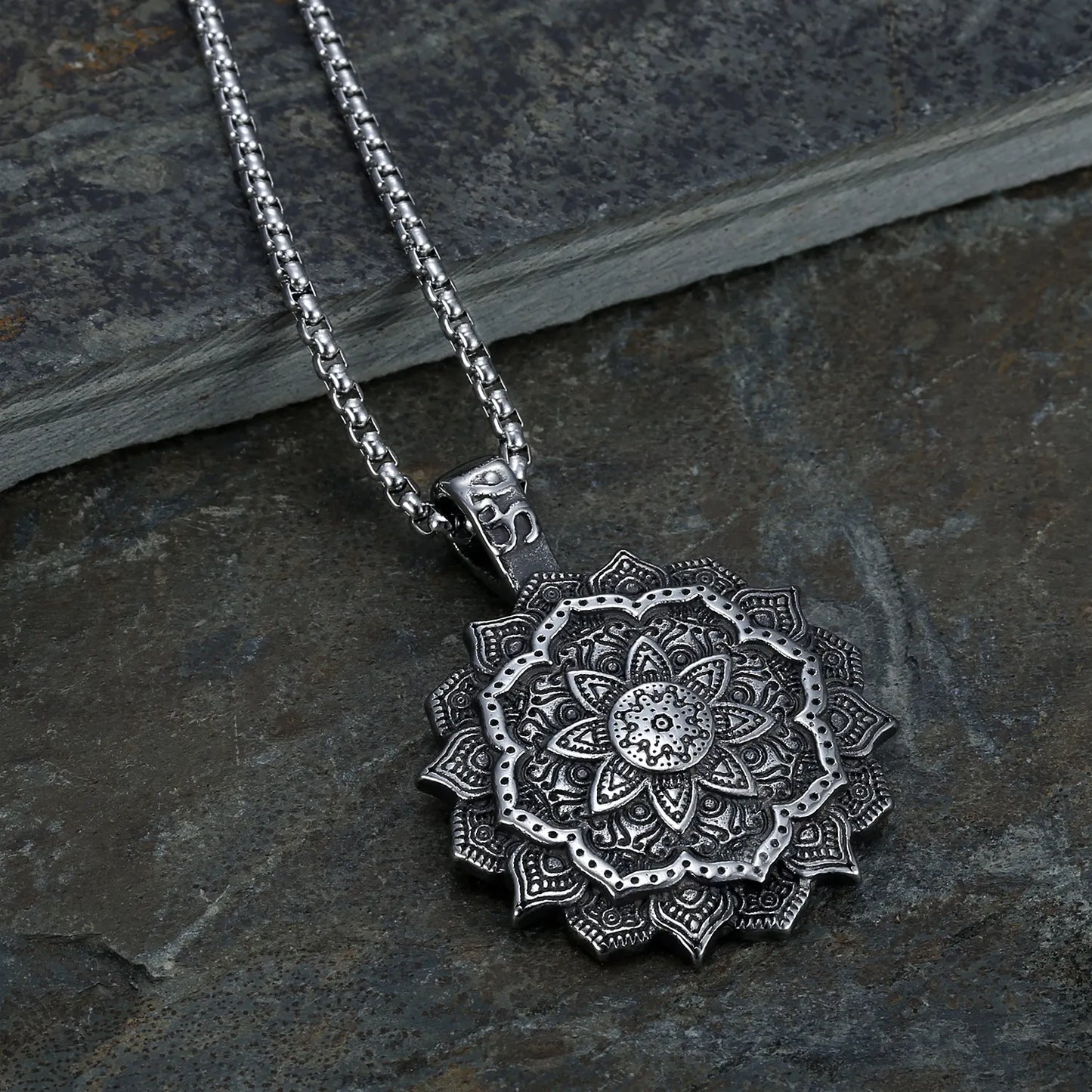 Lotus Mandala Pendant