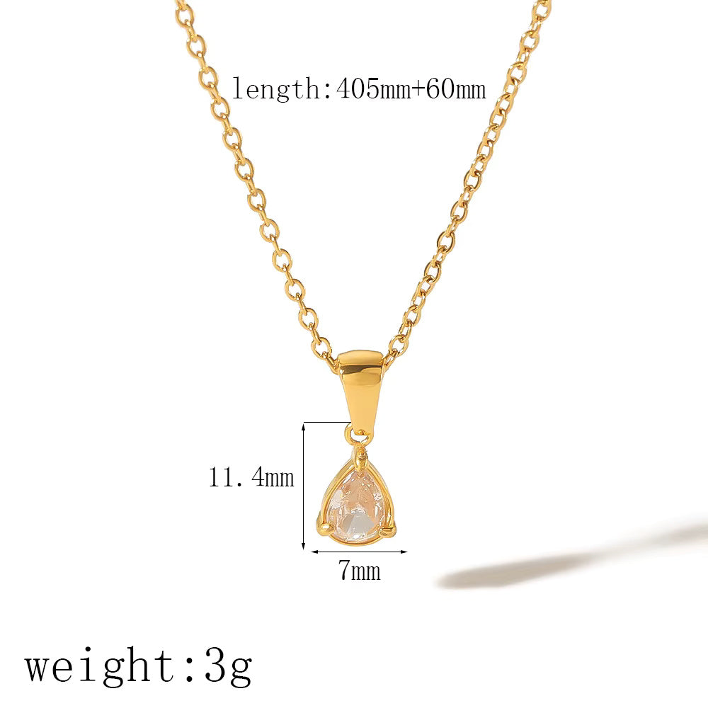 Crystal Flower Necklace