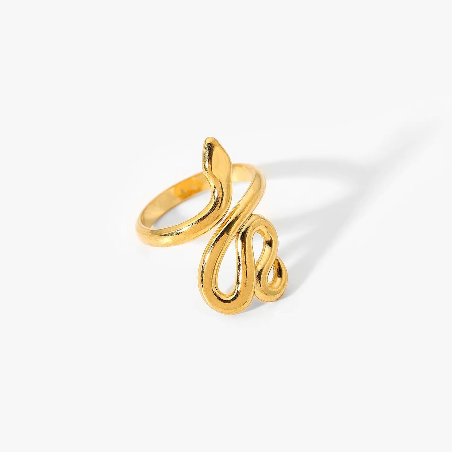 Gold Geometric Ring