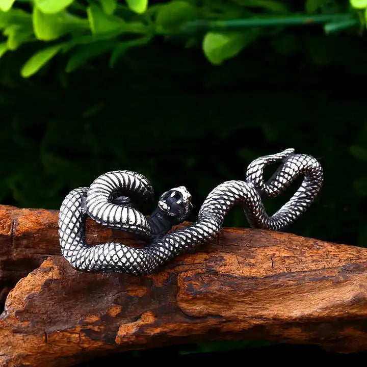 Gothic Serpent Pendant