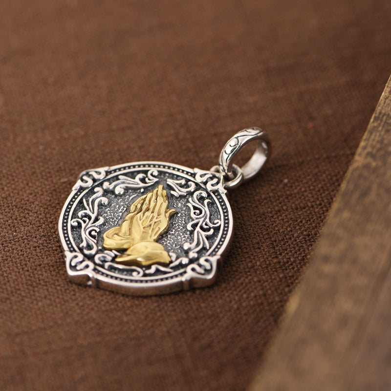 Prayer Hands Necklace