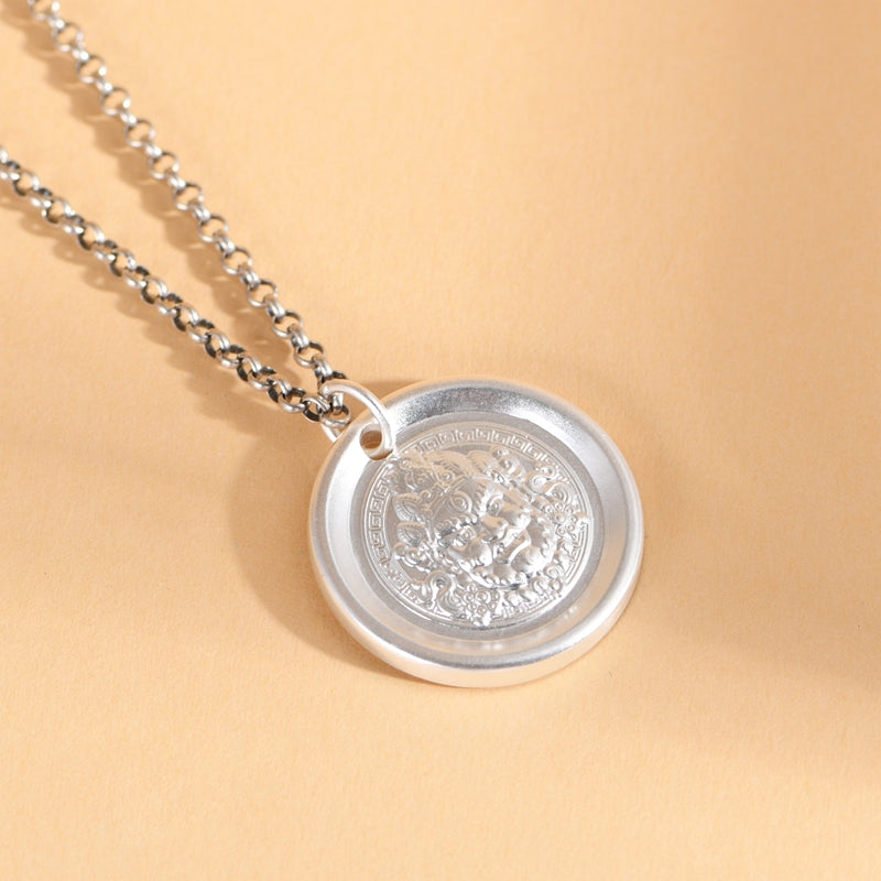 Buddhist Yellow God Necklace
