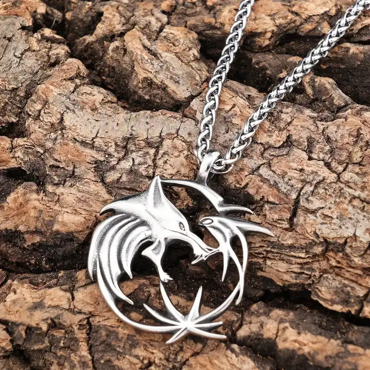 White Wolf Necklace