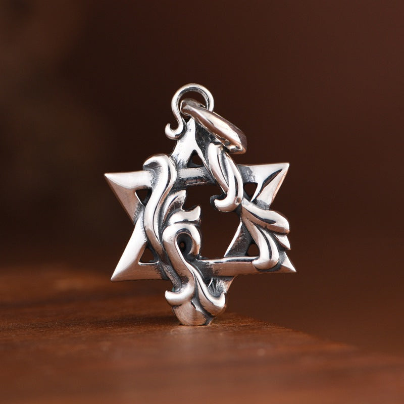 Hexagonal Star Necklace