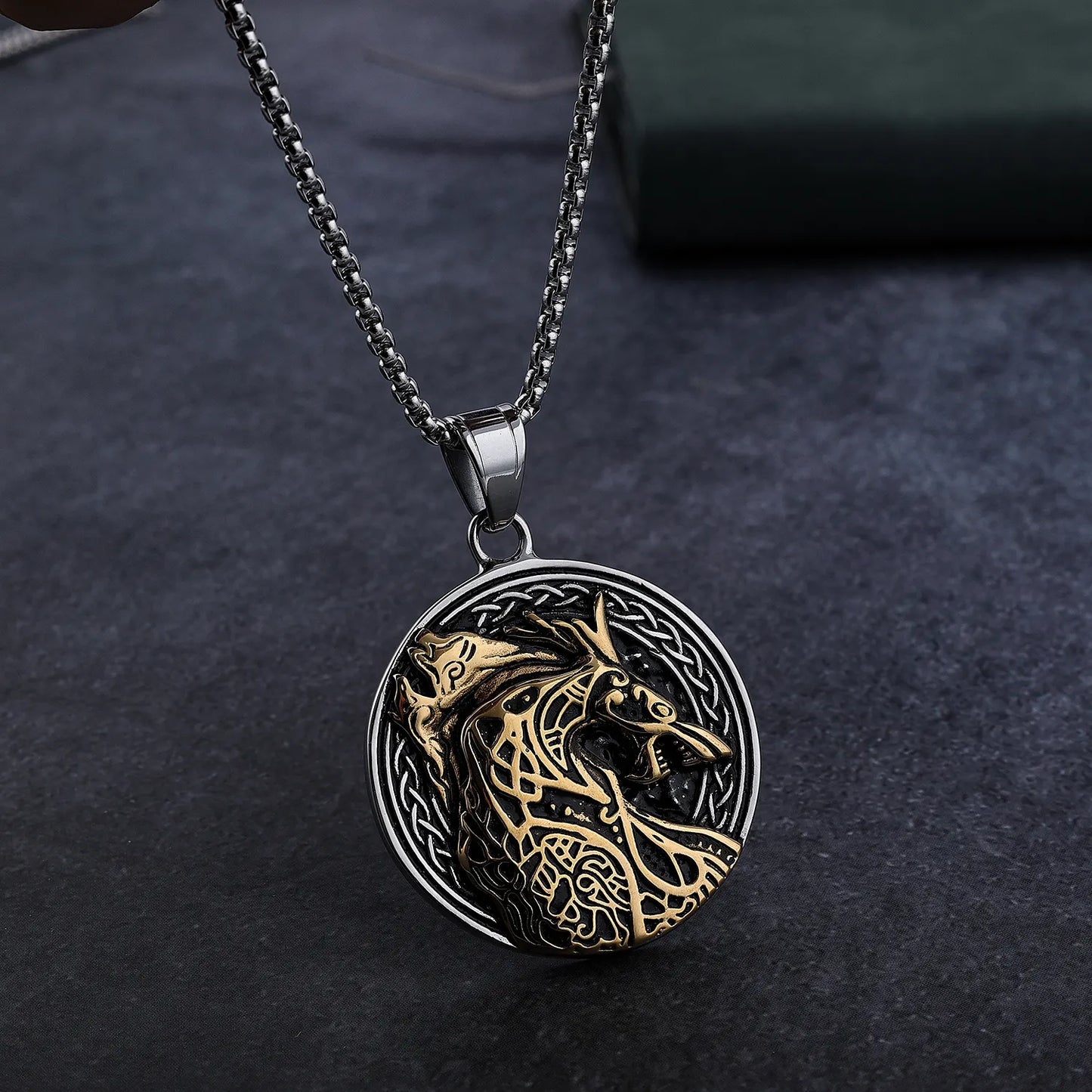 Viking Wolf Compass