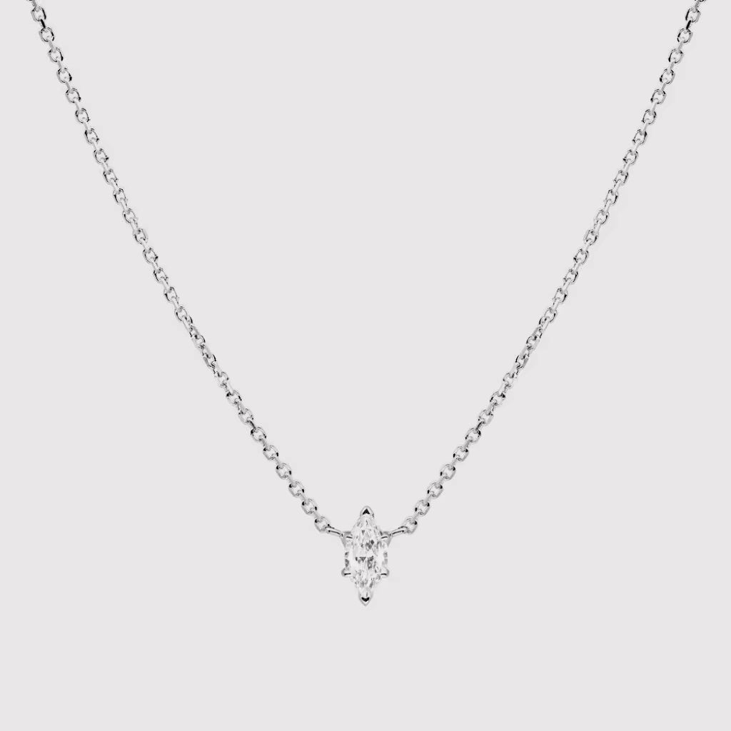 Marquise Sparkle Necklace - Evening Essentials