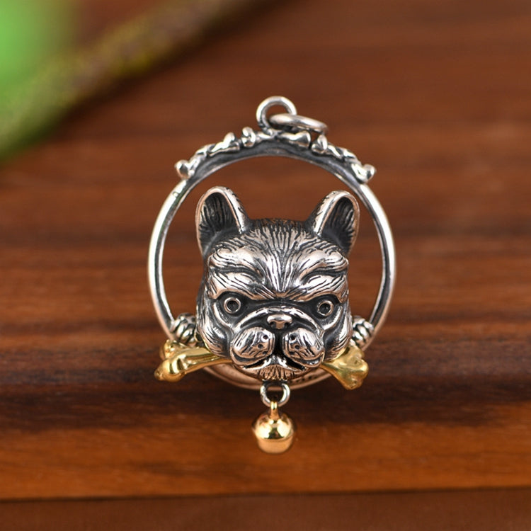 Dog Fighting Bone Necklace