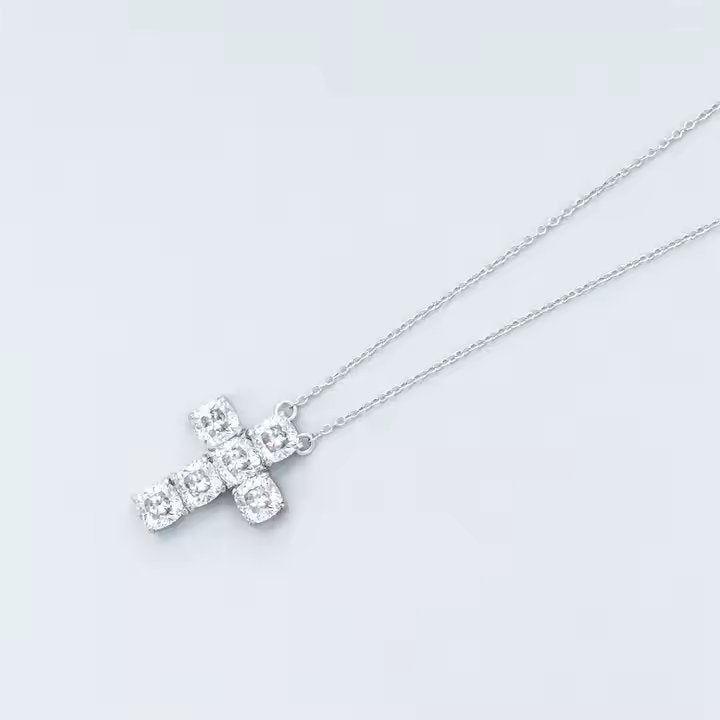Cushion Cut Necklace