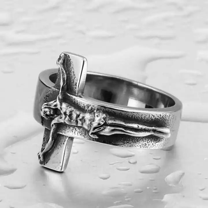 Men's Crucifix Ring