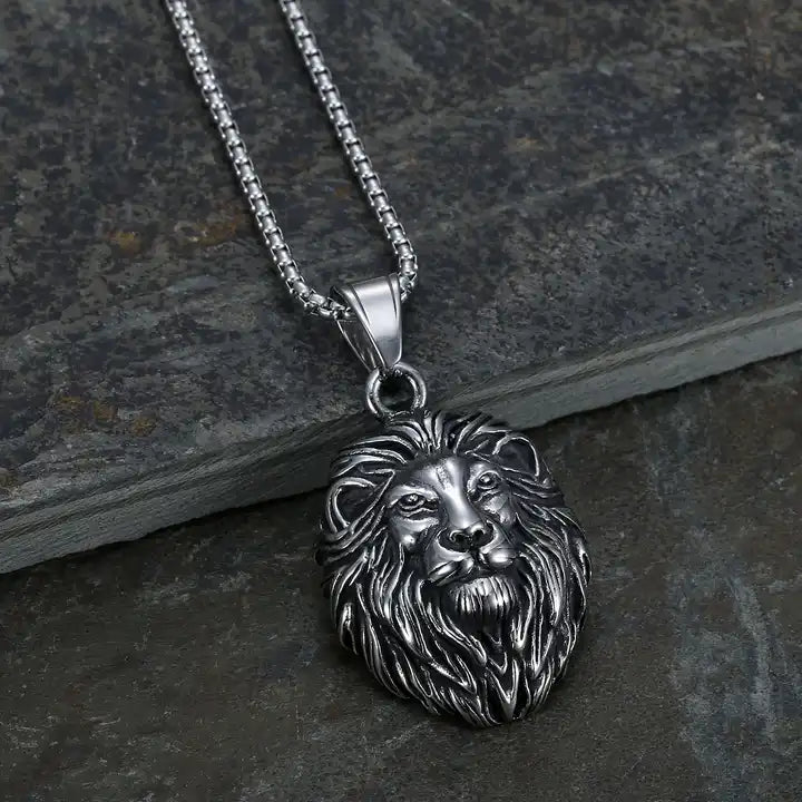 Lion Head Pendant