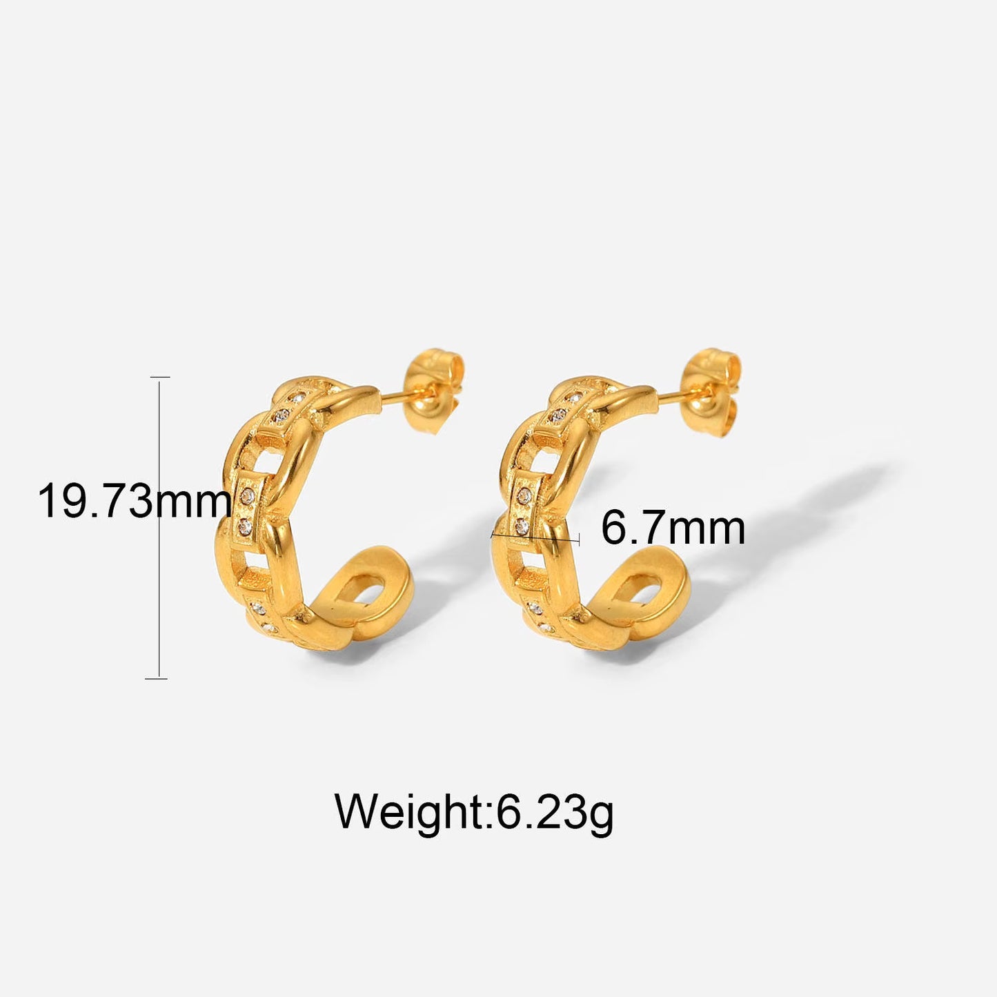 Huggie Hoop Earrings