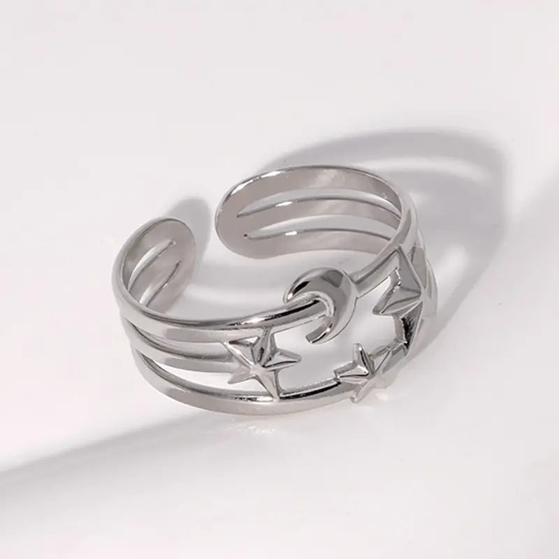 Moon Star Ring