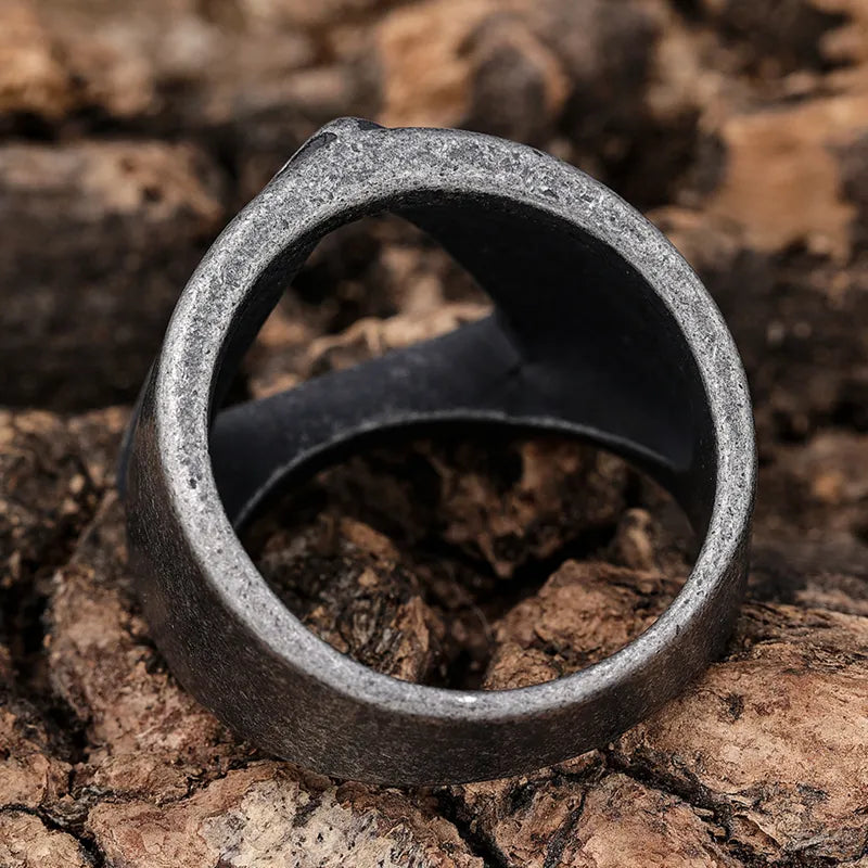 Hollow Triangle Ring