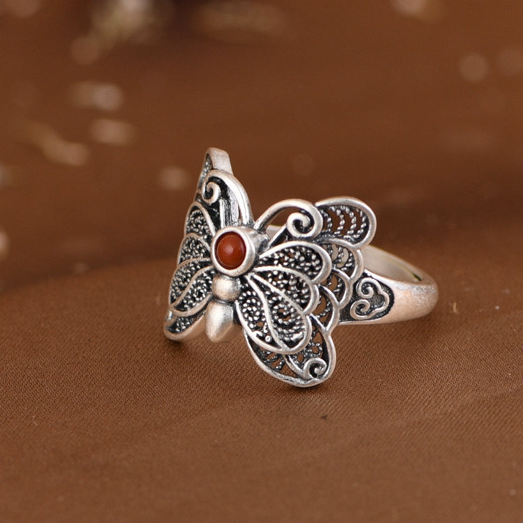 Butterfly Adjustable Ring