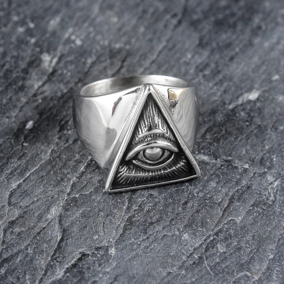 Masonic Eye Of Providence Ring