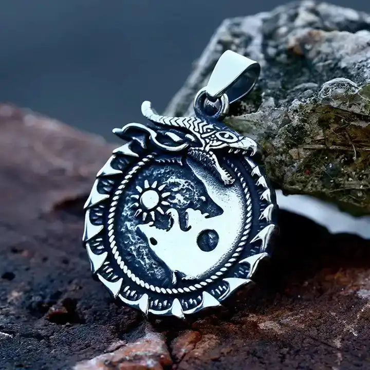 Dragon Ouroboros Pendant