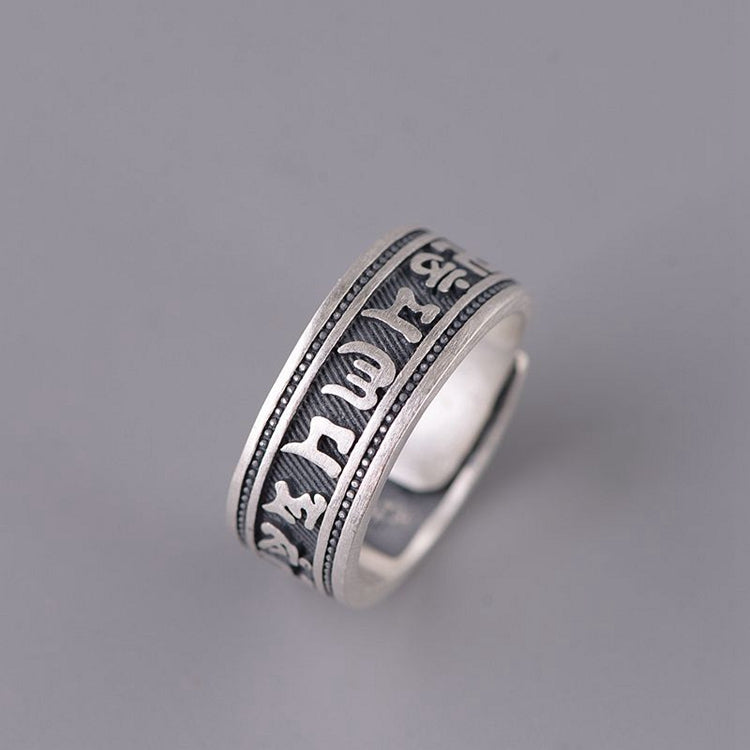 Six Character Mantra Ring