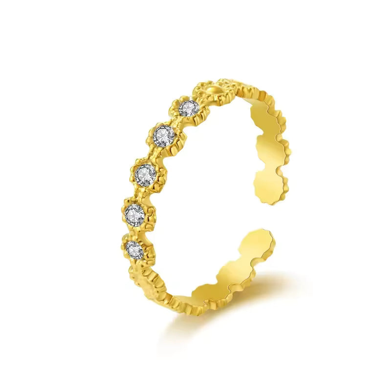 Open Eternity Finger Rings