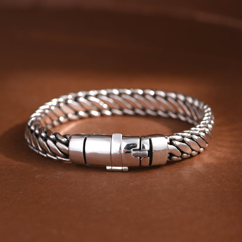 Woven Charm Bracelet