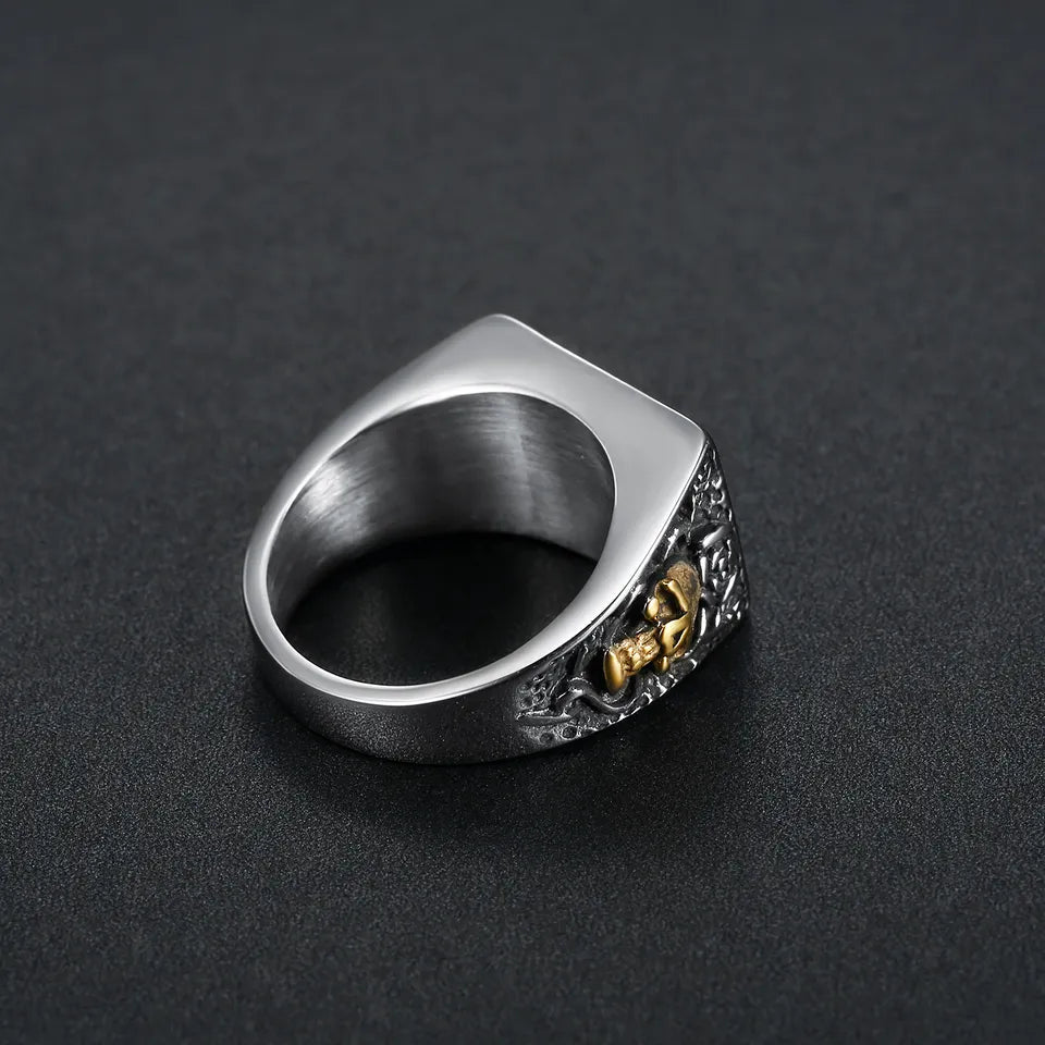 Gold Pistol Ring