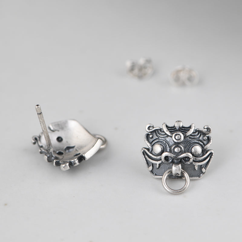 Taotie Earrings